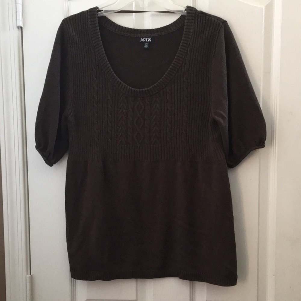 FINAL MARKDOWN Apt 9 knit top petite xl